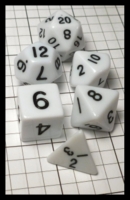 Dice : Dice - Dice Sets - Chinese Import 6 dice set White and Black - Ebay Sept 2014